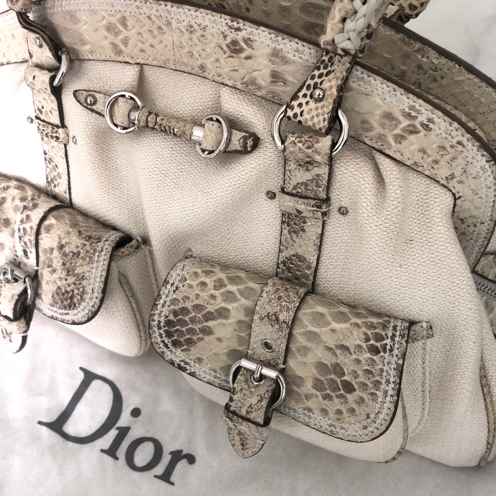 Christian Dior big white bag give your best offer